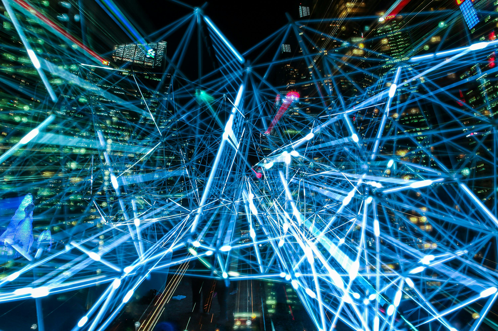 abstract image of digitization and ai