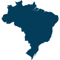 map illustration of brazil