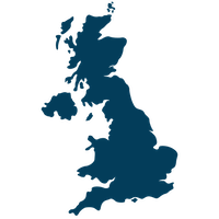 map illustration of the united kingdom