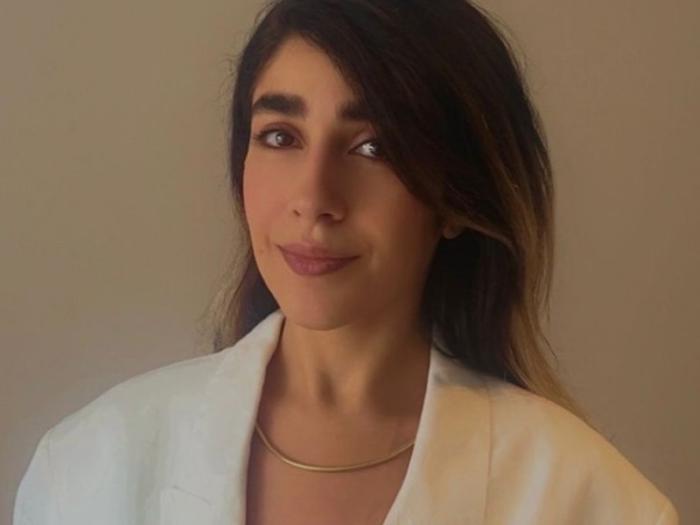 Headshot of Setareh Kermani wearing a white jacket