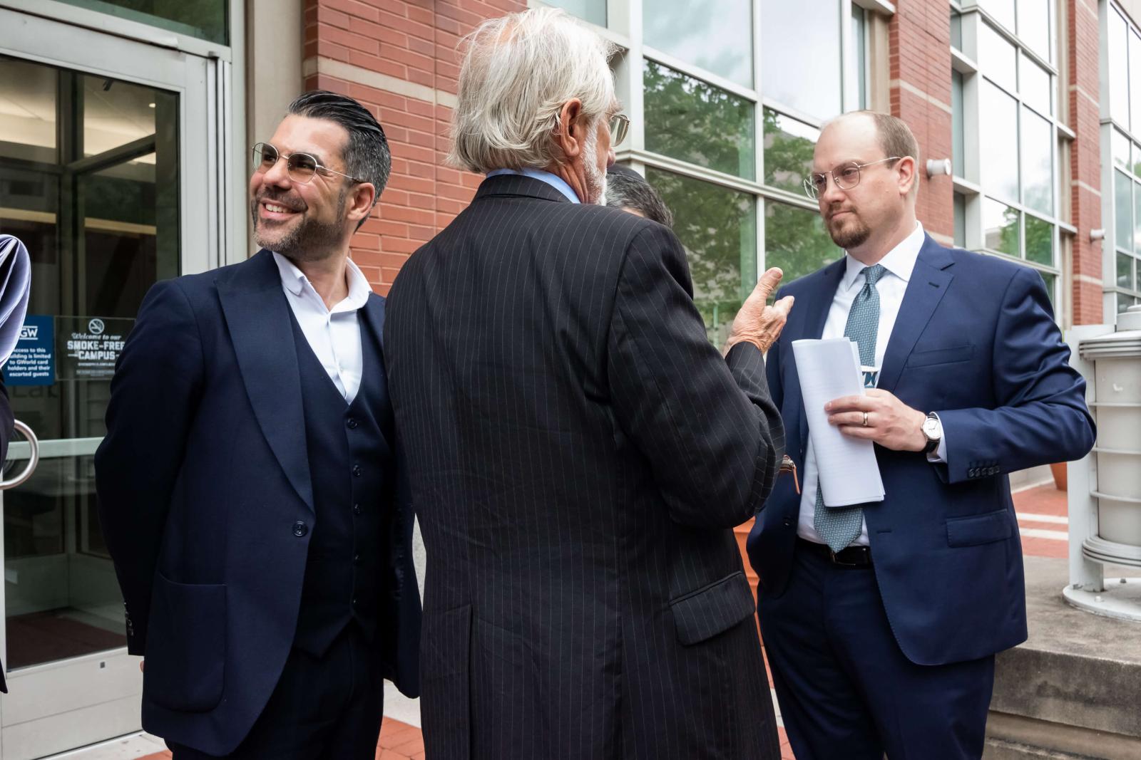 Aurelien Portuese and Mark Meador discuss his address