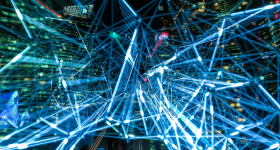 abstract image of digitization and ai